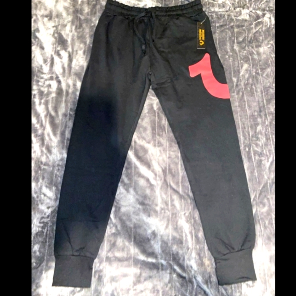 NWT Men's True Religion Brand Jeans Loungewear Joggers